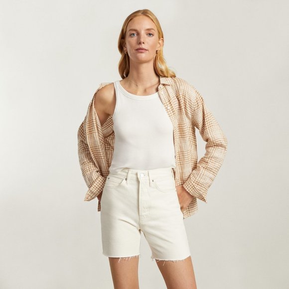 Everlane The Way-High® Jean Short *NWT* – Bone – Size 29 - Picture 2 of 16